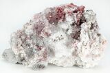 Vibrant-Red Cinnabar with Calcite - Cocineras Mine #212740-1